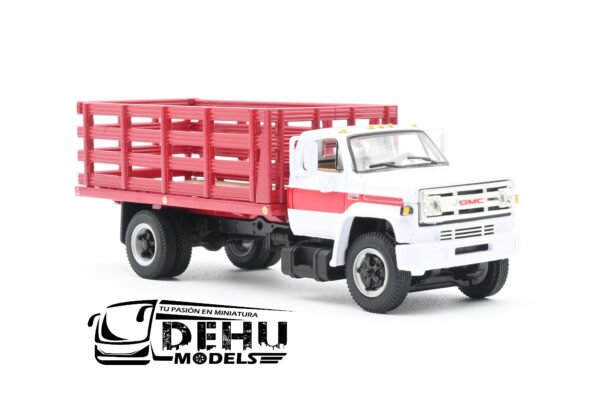 Camión a Escala 1/64 General Motors Company GMC 6500 Con Caja de Redilas de un eje, 60-0917 DCP By First Gear - Imagen 3