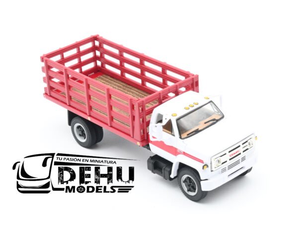 Camión a Escala 1/64 General Motors Company GMC 6500 Con Caja de Redilas de un eje, 60-0917 DCP By First Gear - Imagen 2