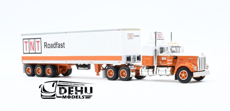 60-1014 Kenworth W900A Con Remolque Caja Seca Vintage de 40' de Tres Ejes TNT Roadfast (7)