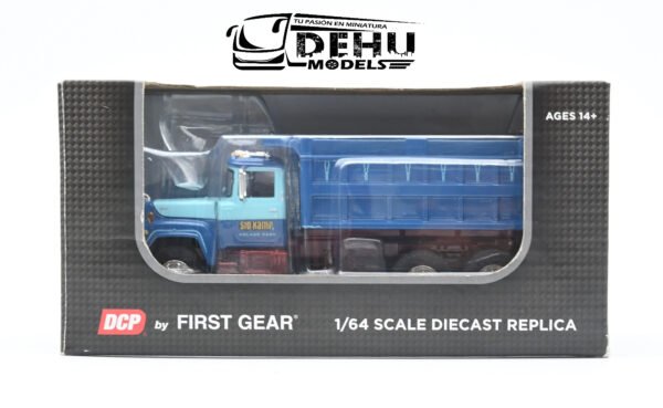 Camión a Escala 1/64 Mack R Model Dump Truck Volteo de dos ejes SID KAMP, 60-1161 DCP By First Gear - Imagen 12