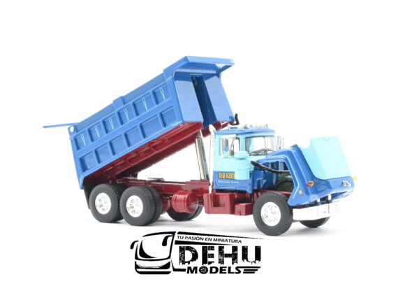 Camión a Escala 1/64 Mack R Model Dump Truck Volteo de dos ejes SID KAMP, 60-1161 DCP By First Gear - Imagen 6
