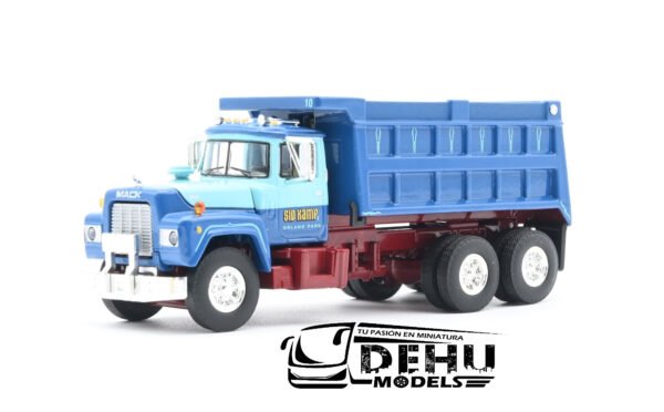 Camión a Escala 1/64 Mack R Model Dump Truck Volteo de dos ejes SID KAMP, 60-1161 DCP By First Gear - Imagen 10
