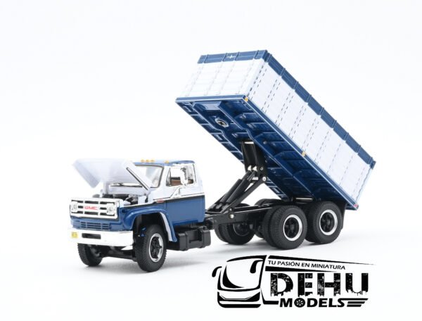 Camión a Escala 1/64 General Motors Company GMC 6500 Con Caja de Granos de Volteo de dos ejes, 60-1197 DCP By First Gear - Imagen 8