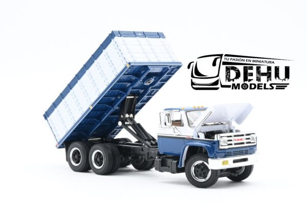 Camión a Escala 1/64 General Motors Company GMC 6500 Con Caja de Granos de Volteo de dos ejes, 60-1197 DCP By First Gear - Imagen 6