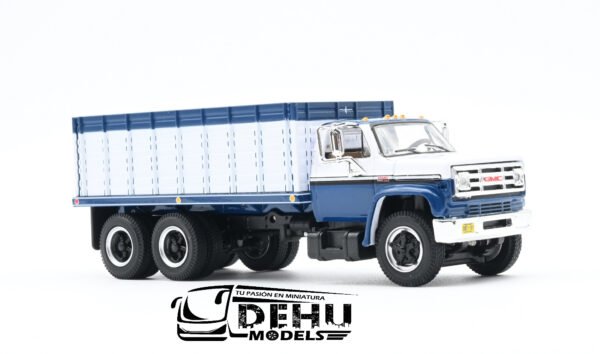 Camión a Escala 1/64 General Motors Company GMC 6500 Con Caja de Granos de Volteo de dos ejes, 60-1197 DCP By First Gear