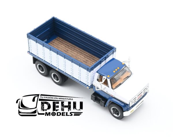 Camión a Escala 1/64 General Motors Company GMC 6500 Con Caja de Granos de Volteo de dos ejes, 60-1197 DCP By First Gear - Imagen 2