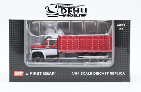 Camión a Escala 1/64 General Motors Company GMC 6500 Con Caja de Granos de Volteo de dos ejes, 60-1198 DCP By First Gear - Imagen 13
