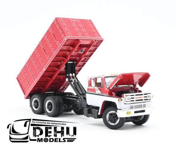 Camión a Escala 1/64 General Motors Company GMC 6500 Con Caja de Granos de Volteo de dos ejes, 60-1198 DCP By First Gear - Imagen 6