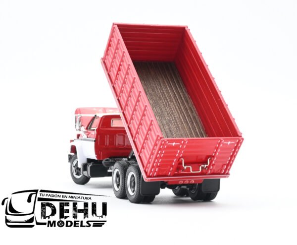 Camión a Escala 1/64 General Motors Company GMC 6500 Con Caja de Granos de Volteo de dos ejes, 60-1198 DCP By First Gear - Imagen 7