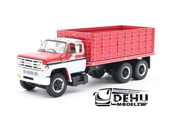 Camión a Escala 1/64 General Motors Company GMC 6500 Con Caja de Granos de Volteo de dos ejes, 60-1198 DCP By First Gear
