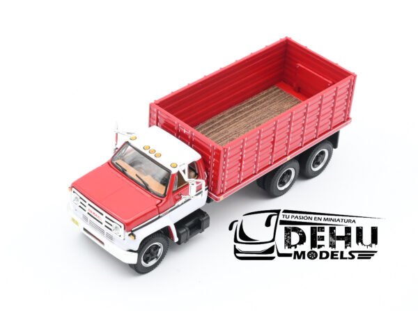 Camión a Escala 1/64 General Motors Company GMC 6500 Con Caja de Granos de Volteo de dos ejes, 60-1198 DCP By First Gear - Imagen 12