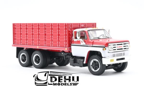 Camión a Escala 1/64 General Motors Company GMC 6500 Con Caja de Granos de Volteo de dos ejes, 60-1198 DCP By First Gear - Imagen 3