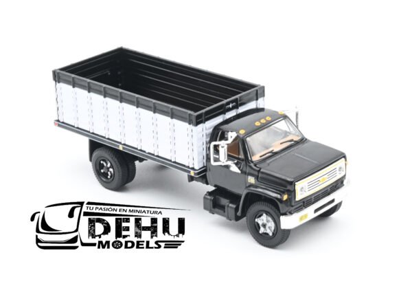 Camión a Escala 1/64 General Motors Company GMC 6500 Con Caja de Granos de Volteo de un eje, 60-1199 DCP By First Gear - Imagen 2