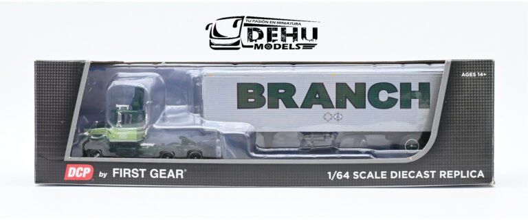 60-1281 Ford LT-9000 Day Cab con Remolque Caja Seca Vintage de 40' Branch Motor Express (11)