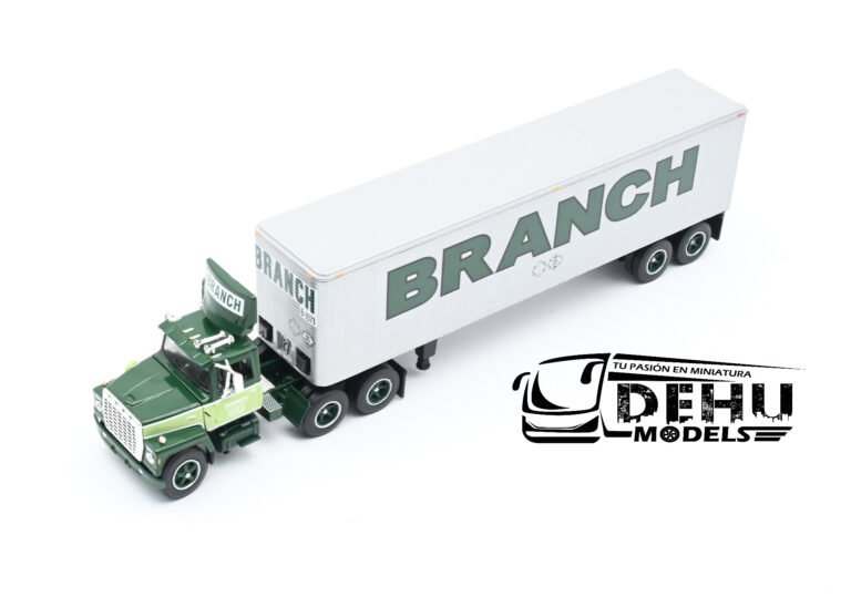 60-1281 Ford LT-9000 Day Cab con Remolque Caja Seca Vintage de 40' Branch Motor Express (2)