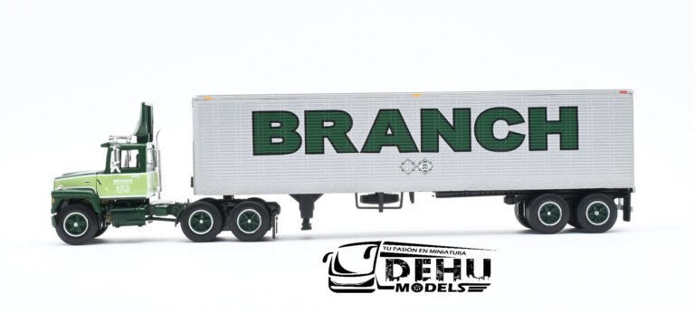 60-1281 Ford LT-9000 Day Cab con Remolque Caja Seca Vintage de 40' Branch Motor Express (3)