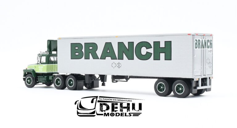 60-1281 Ford LT-9000 Day Cab con Remolque Caja Seca Vintage de 40' Branch Motor Express (4)