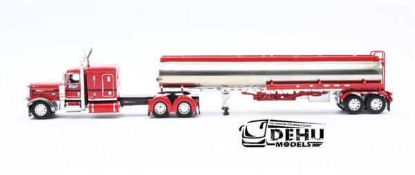 Tráiler a Escala 1/64 Peterbilt 389 Con Remolque Tanque Heil de Combustible Wayne Transports, 69-2000 DCP By First Gear - Imagen 11