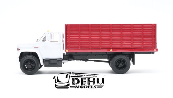 Camión a Escala 1/34 General Motors Company GMC 6500 Con Remolque de Granos Blanco - Rojo, 10-4255 First Gear - Imagen 9