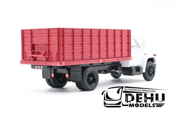 Camión a Escala 1/34 General Motors Company GMC 6500 Con Remolque de Granos Blanco - Rojo, 10-4255 First Gear - Imagen 5