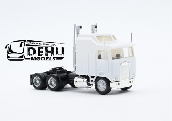 Tráiler a Escala 1/87 Kenworth K100 Solo Tracto Blanco, 15257 Promotex - Imagen 3