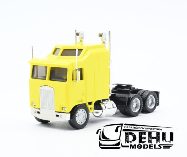Tráiler a Escala 1/87 Kenworth K100 Solo Tracto Amarillo, 25257 Promotex