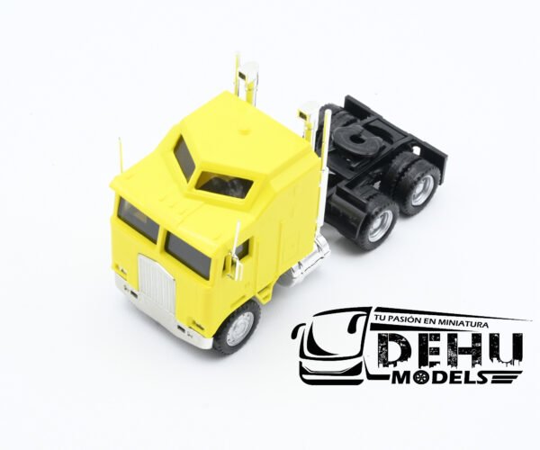 Tráiler a Escala 1/87 Kenworth K100 Solo Tracto Amarillo, 25257 Promotex - Imagen 9