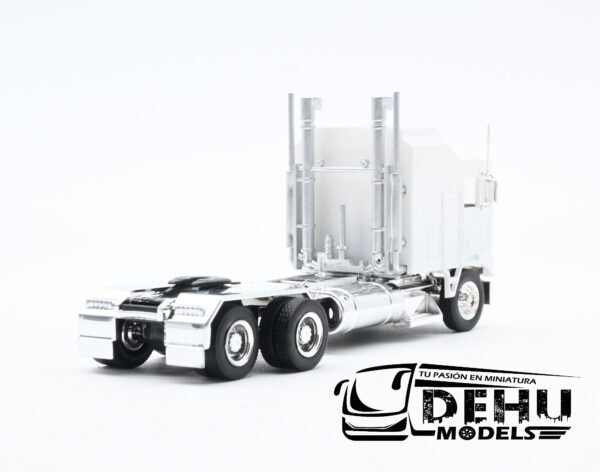 Tráiler a Escala 1/87 Kenworth K100 Solo Tracto De Chasis Largo XXL Blanco - Cromo, 35259 Promotex - Imagen 5