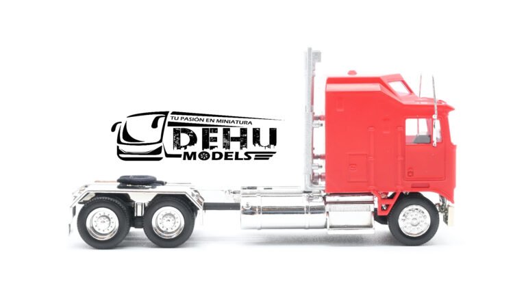 35260 Kenworth K100 Solo Tracto De Chasis Largo XXL Rojo - Cromo (7)