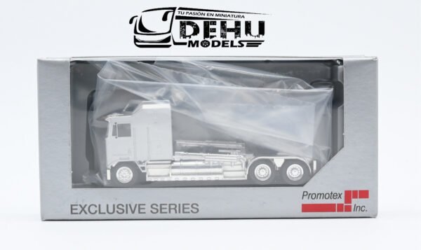 Tráiler a Escala 1/87 Kenworth K100 Solo Tracto De Chasis Largo XXL Gris - Cromo, 35264 Promotex - Imagen 10