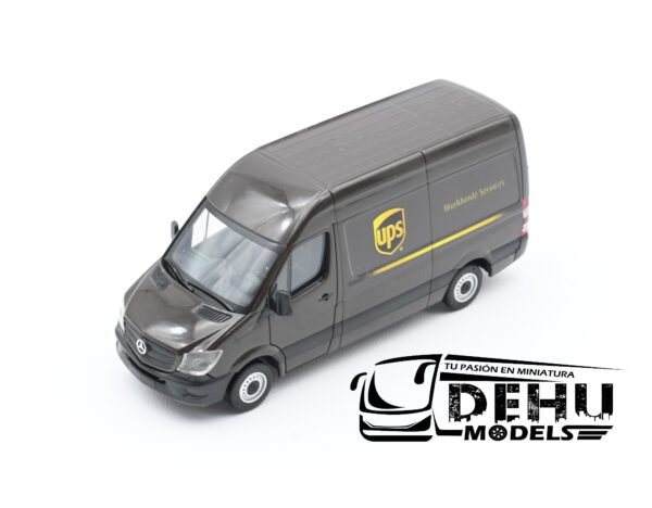 Camioneta a Escala 1/87 Mercedes Benz Sprinter 13 HD UPS Café, 4013150093408 Herpa - Imagen 9