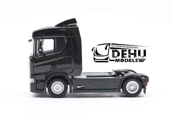 Tráiler a Escala 1/87 Solo Tracto Scania CR ND ZM De un eje Negro, Herpa - Imagen 7
