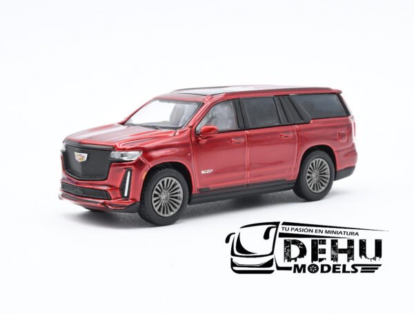 Camioneta a Escala 1/64 Cadillac Escalade Roja, CD1005 Massdi