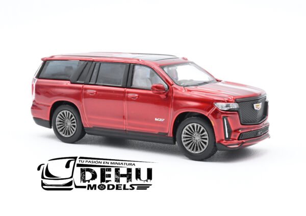 Camioneta a Escala 1/64 Cadillac Escalade Roja, CD1005 Massdi - Imagen 3