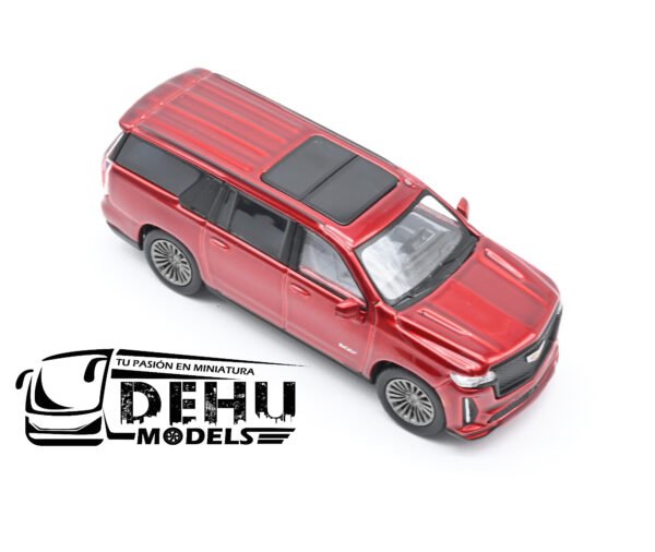 Camioneta a Escala 1/64 Cadillac Escalade Roja, CD1005 Massdi - Imagen 2