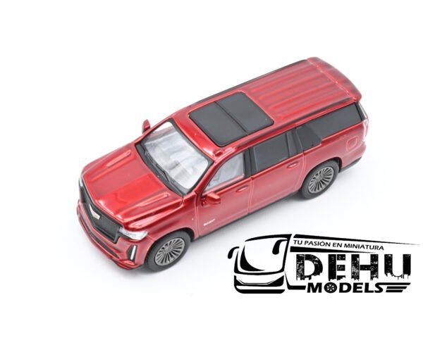 Camioneta a Escala 1/64 Cadillac Escalade Roja, CD1005 Massdi - Imagen 9