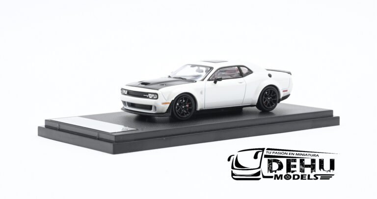 STHDCBN Dodge Challenger SRT Hellcat Blanco - Cofre Negro (4)