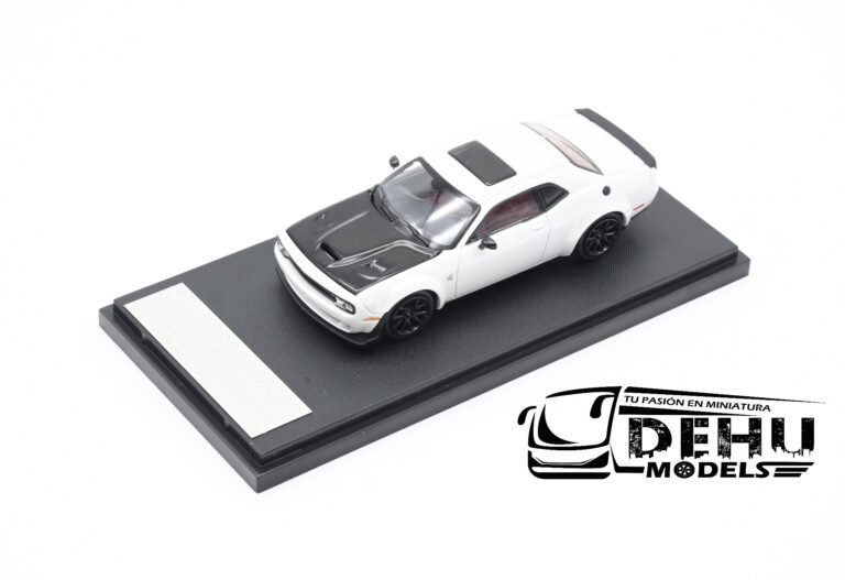 STHDCBN Dodge Challenger SRT Hellcat Blanco - Cofre Negro (5)