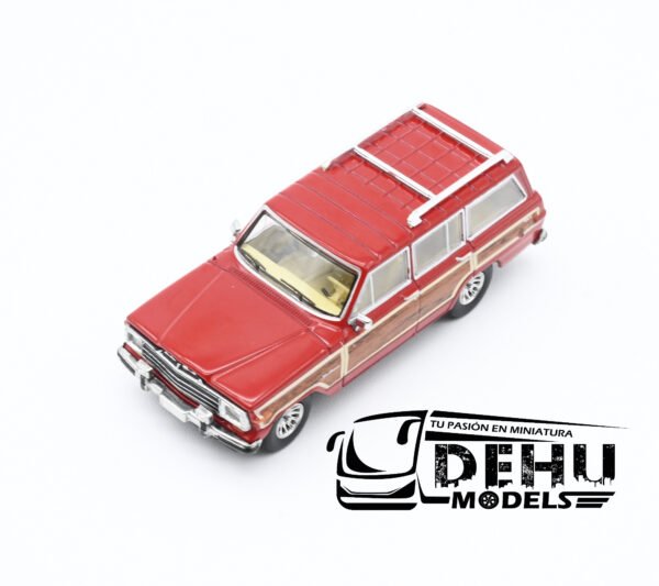 Camioneta a Escala 1/64 Jeep Wagoneer Breaking Bad Skyler White Rojo - Café, CBP-042 596 Model - Imagen 9