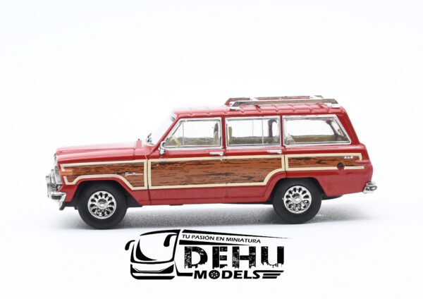 Camioneta a Escala 1/64 Jeep Wagoneer Breaking Bad Skyler White Rojo - Café, CBP-042 596 Model - Imagen 7
