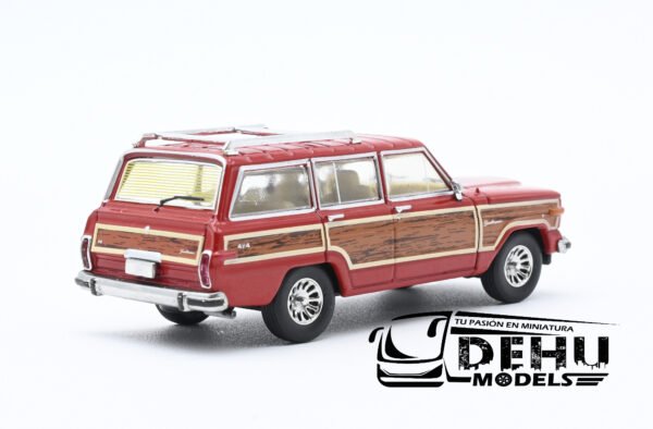 Camioneta a Escala 1/64 Jeep Wagoneer Breaking Bad Skyler White Rojo - Café, CBP-042 596 Model - Imagen 5