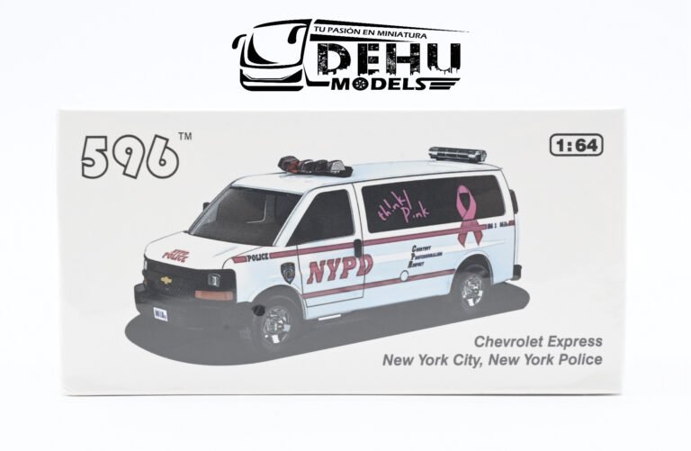 CBP-047 Chevrolet Van Express New York City, New York Police NYPD Think Pink Blanco - Rosa (1)