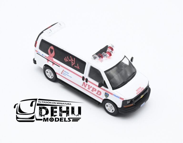 CBP-047 Chevrolet Van Express New York City, New York Police NYPD Think Pink Blanco - Rosa (10)