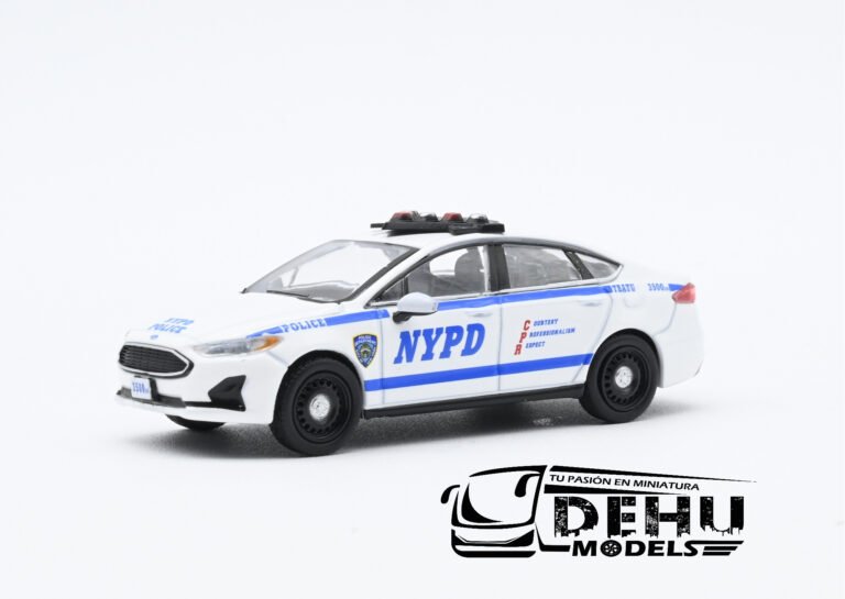 CBP-050 Ford Fusion Responder New York City, New York Police NYPD Blanco - Azul (1)