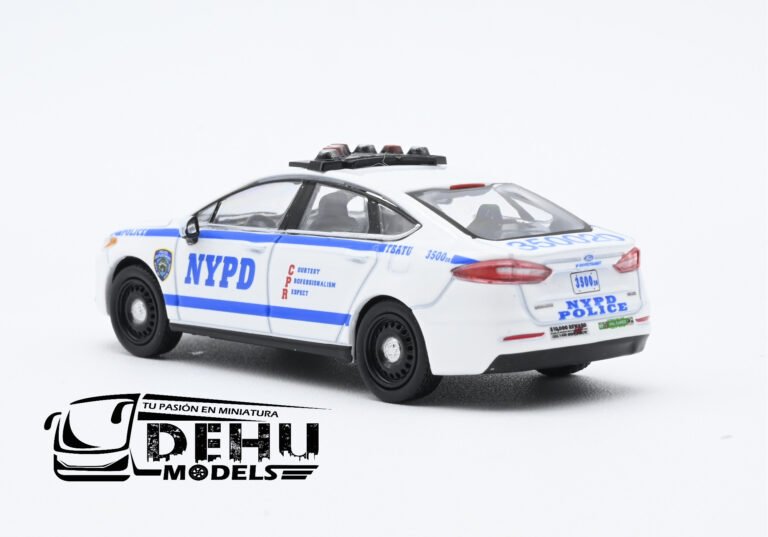 CBP-050 Ford Fusion Responder New York City, New York Police NYPD Blanco - Azul (4)