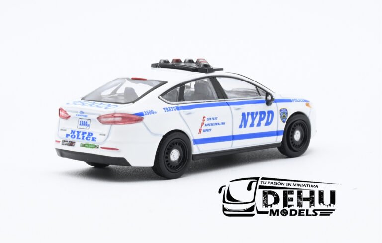 CBP-050 Ford Fusion Responder New York City, New York Police NYPD Blanco - Azul (5)