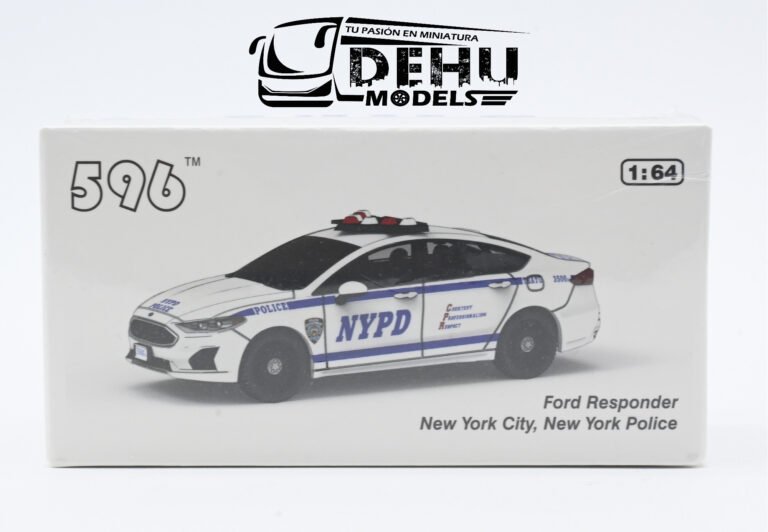 CBP-050 Ford Fusion Responder New York City, New York Police NYPD Blanco - Azul (9)