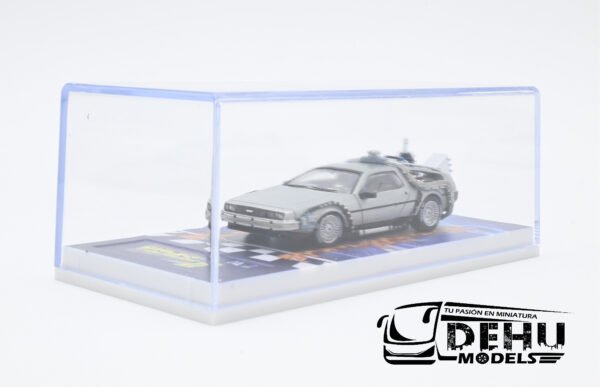 Auto a Escala 1/64 DMC Delorean Motor Company Volver al Futuro ll (Back to the Future ll) Normal Gris, DMCBTTFNllMJ MJ Model - Imagen 10