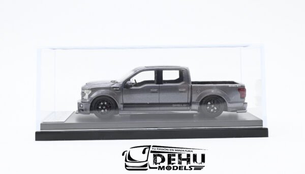 Camioneta a Escala 1/64 Ford F-150 Shelby Gris - Negro, FF150SGNFM Funny Model - Imagen 15
