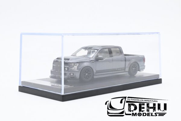 Camioneta a Escala 1/64 Ford F-150 Shelby Gris - Negro, FF150SGNFM Funny Model - Imagen 14